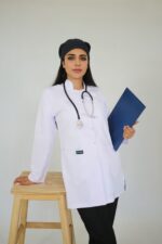 روپوش سفید ترگال زنانه - pooshina.com